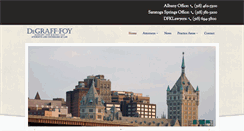 Desktop Screenshot of degraff-foy.com